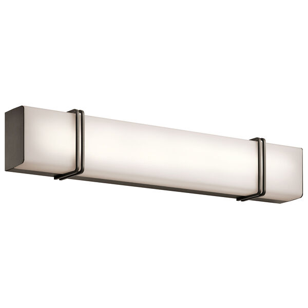 Impello Olde Bronze 30.5-Inch LED Linear Bath Bar, image 1