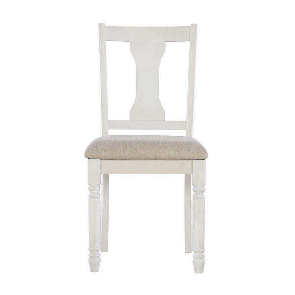 Mason Vanilla White Side Chairs, image 3