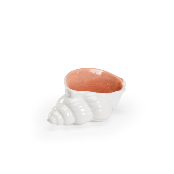 White and Orange 8-Inch Marco Shell, image 1