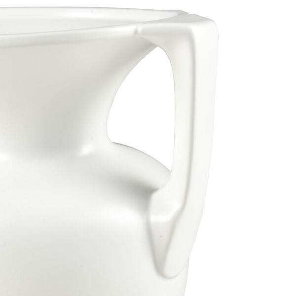 Tellis White Medium Vase, image 4