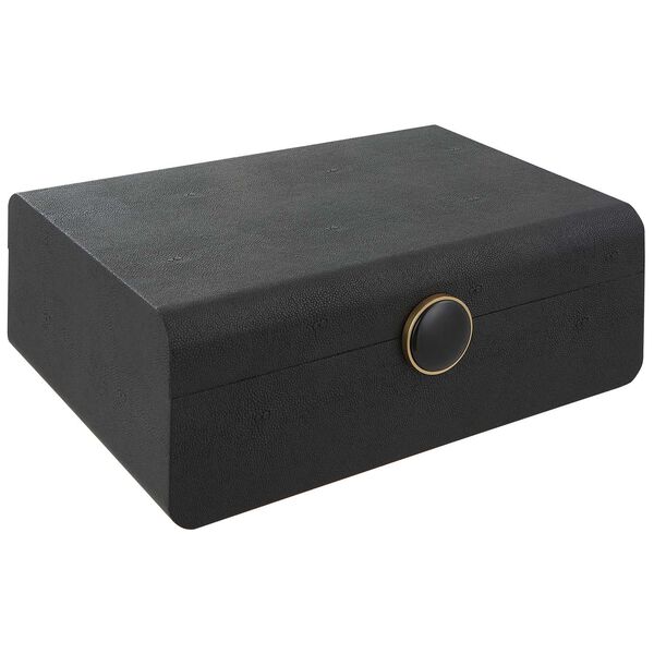 Lalique Black Shagreen Box, image 4