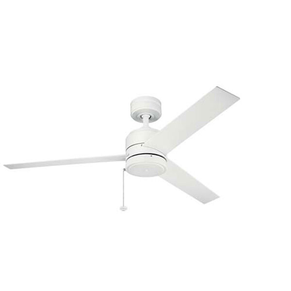 Arkwet Matte White 52-Inch Ceiling Fan, image 1