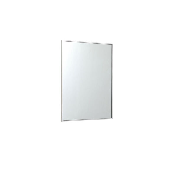 Eternity Silver 30-Inch Rectangular Mirror, image 4