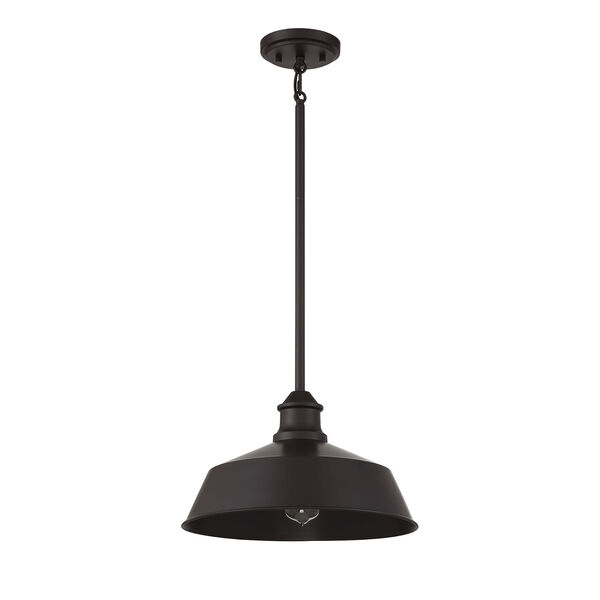 Oil Rubbed Bronze 14-Inch One-Light Pendant, image 2