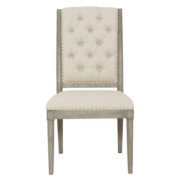 Marquesa Gray Cashmere Wood and Fabric 22-Inch Dining Chair, image 1