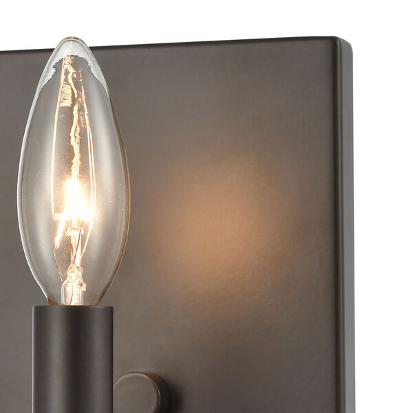 Transitions Oil Rubbed Bronze and Aspen One-Light ADA Wall Sconce, image 4