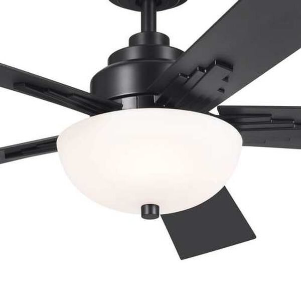 Vinea Satin Black LED 52-Inch Ceiling Fan, image 6