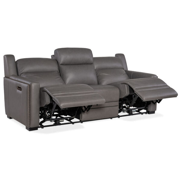 Mckinley Dark Wood Power Sofa with Power Headrest and Lumbar, image 3