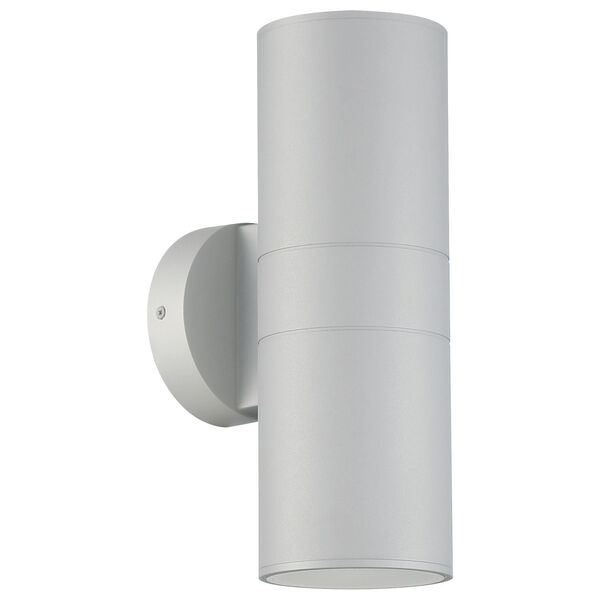 Matira Silver Two-Light LED  Outdoor Wall Mount, image 6