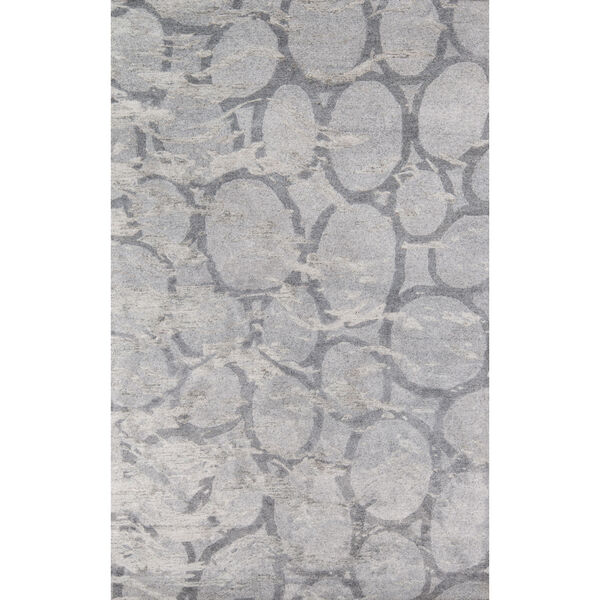 Millennia Abstract Silver  Rug, image 1