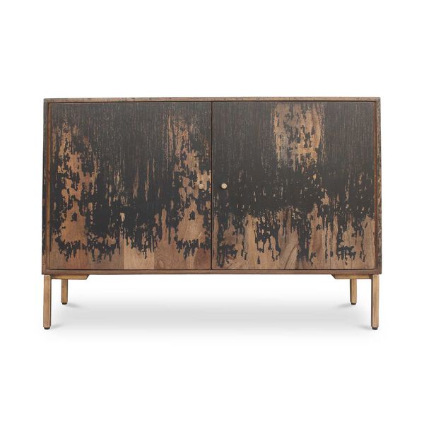 Artists Black and Brown Small Sideboard, image 1