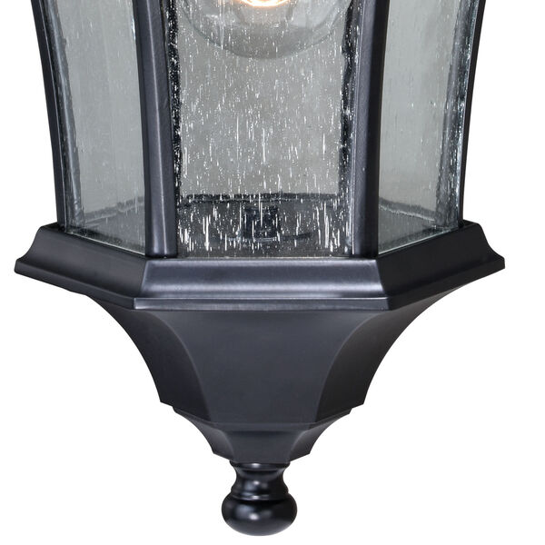 Aberdeen Dualux Shiny Black 10-Inch One-Light Outdoor Wall Light, image 3