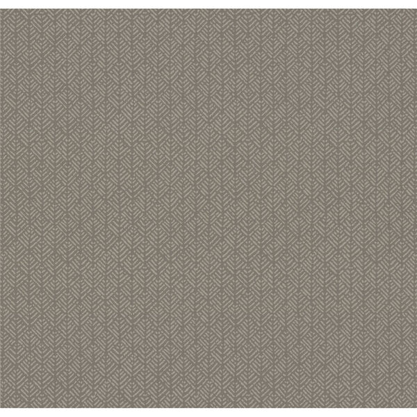 Ronald Redding Handcrafted Naturals Brown Woven Texture Wallpaper, image 3