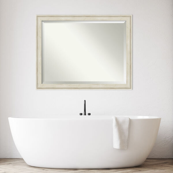 Regal White 45W X 35H-Inch Bathroom Vanity Wall Mirror, image 3