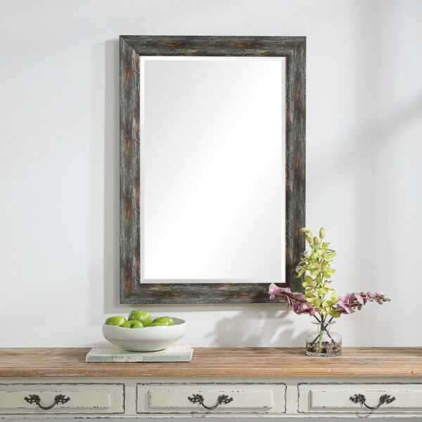 Owenby Rustic Silver and Bronze Mirror, image 3