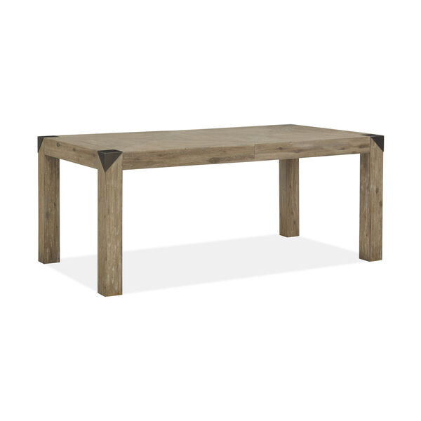 Ainsley Brown Rectangular Dining Table, image 1