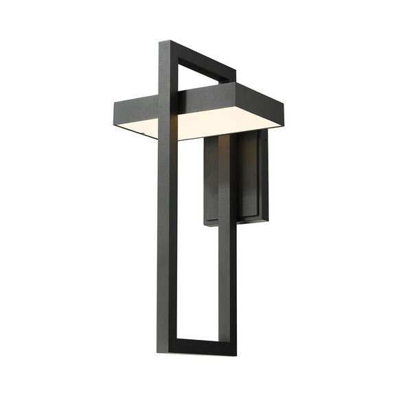 Luttrel Black One-Light LED Outdoor Wall Sconce, image 1