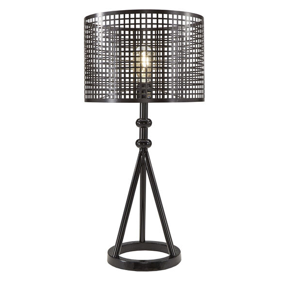 Spears Black One-Light Table Lamp, image 2