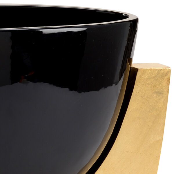 Black and Gold Lander Bowl, image 2