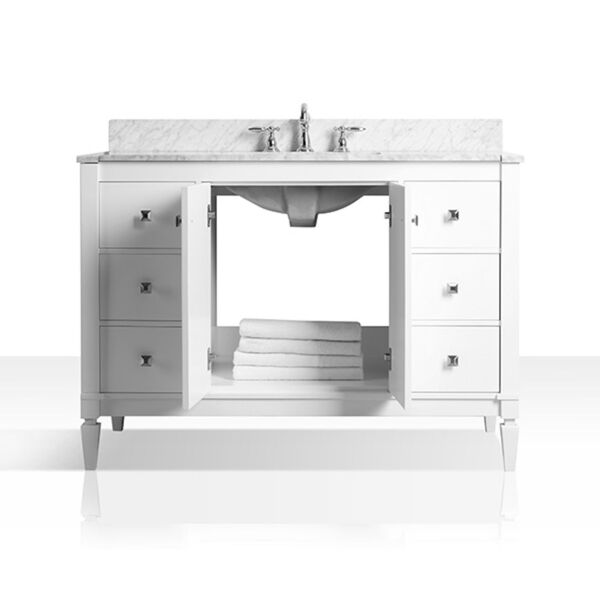 Kayleigh White 48-Inch Vanity Console, image 4