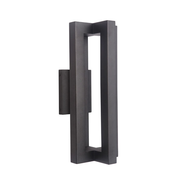 Kai Matte Black 7-Inch Outdoor LED Outdoor Wall Mount, image 1