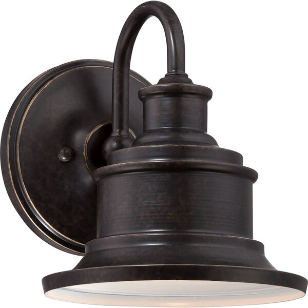 Seaford Imperial Bronze 8.50-Inch One Light Outdoor Wall Fixture, image 1
