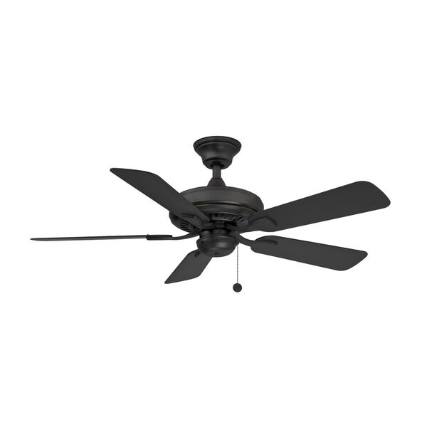 Edgewood Black 44-Inch Indoor Outdoor Ceiling Fan, image 1