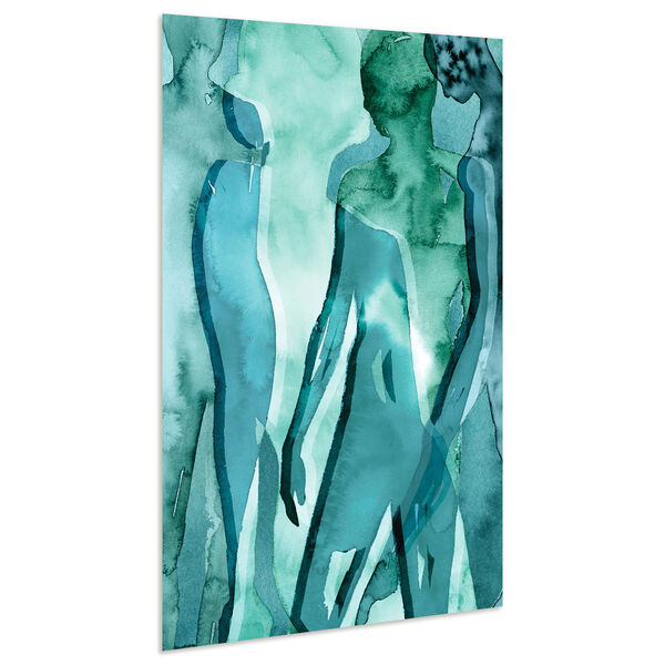 Water Women II Frameless Free Floating Tempered Glass Wall Art, image 3