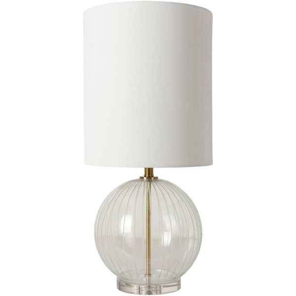 Beltching Transparent One-Light Table Lamp, image 1