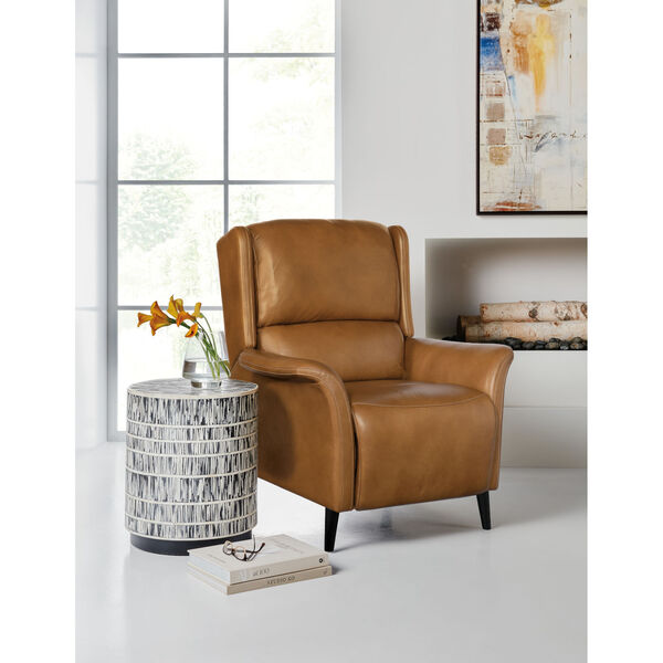 Deacon Light Brown Power Recliner with Power Headrest, image 3