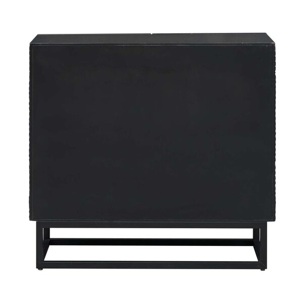 Reese Brown and Black Two Door Cabinet, image 4