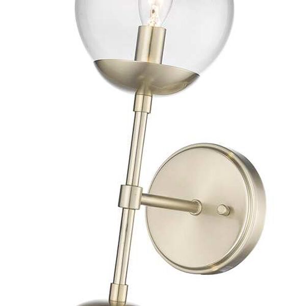 Avell Modern Gold Two-Light Wall Sconce, image 4