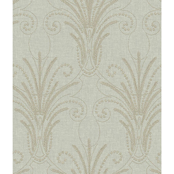Norlander Black Candlewick Wallpaper - SAMPLE SWATCH ONLY, image 1