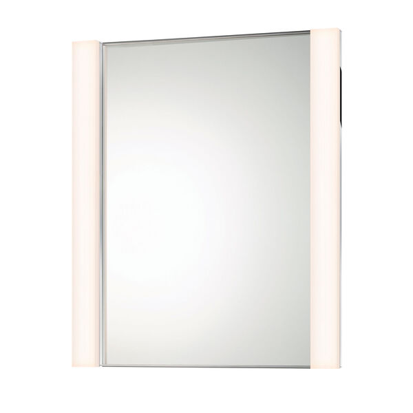 Vanity Polished Chrome 2-Light LED Mirror Kit, image 1