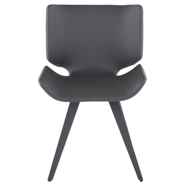 Astra Matte Gray Dining Chair, image 2