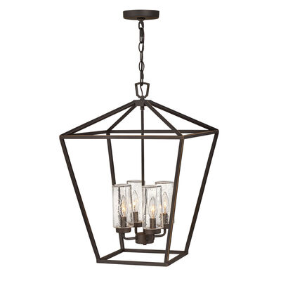 Hinkley Alford Place Oil Rubbed Bronze, Modern Farmhouse Outdoor Chandelier