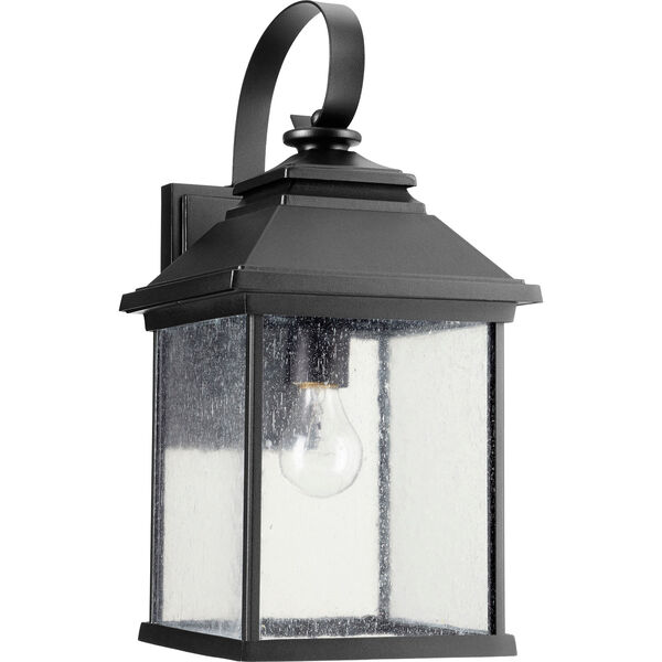 Pearson Black One-Light 9-Inch Outdoor Wall Mount, image 1