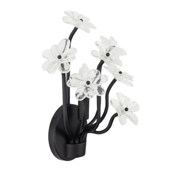 Wildflower Matte Black One-Light Wall Sconce, image 6