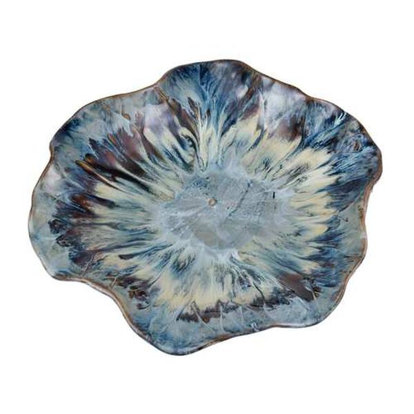 Mulry Prussian Blue Glazed Charger, image 5