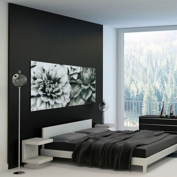 Blossoms Frameless Free Floating Tempered Glass Wall Art, image 4