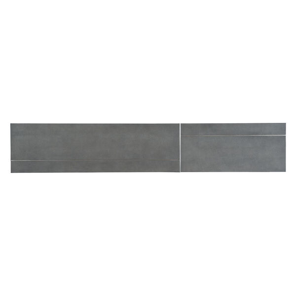 Chapman Pewter and Gray Mixed Media Console Table, image 4