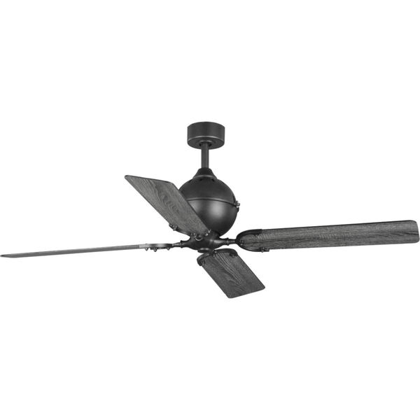 Royer Forged Black 56-Inch Ceiling Fan, image 1