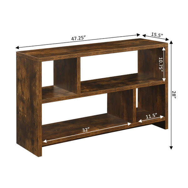 Northfield Barnwood TV Stand Console with Shelves, image 4