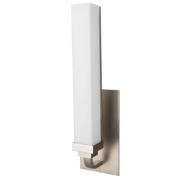 Tetris Brushed Nickel Four-Inch LED ADA Wall Sconce, image 3