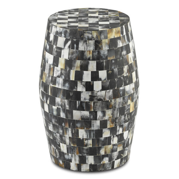 Talli Black and Sand Accent Table, image 1