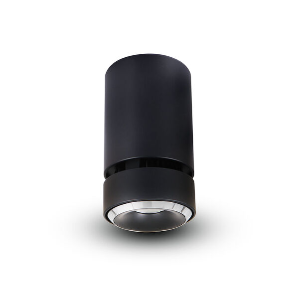 Orbit Black LED Flush Mount, image 4