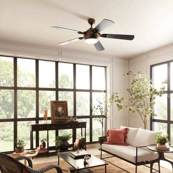 Humble Character Bronze LED 60-Inch Ceiling Fan, image 2