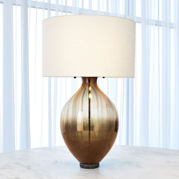 Amphora Topaz Two-Light Glass Table Lamp, image 4
