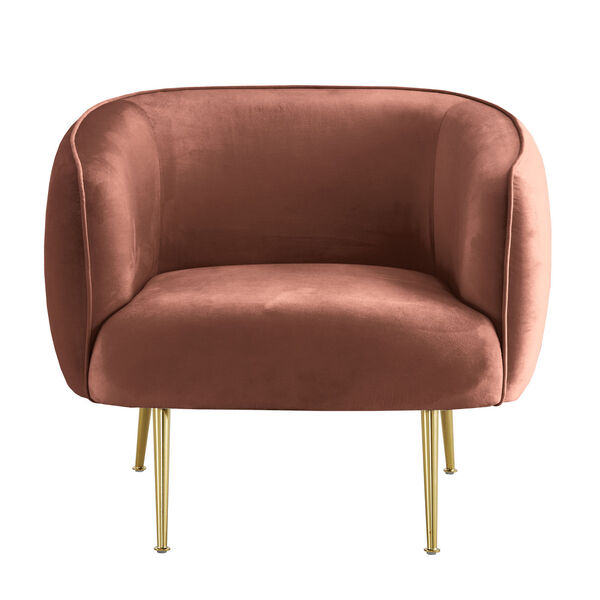 Remus Pink Upholstered Arm Chair, image 2