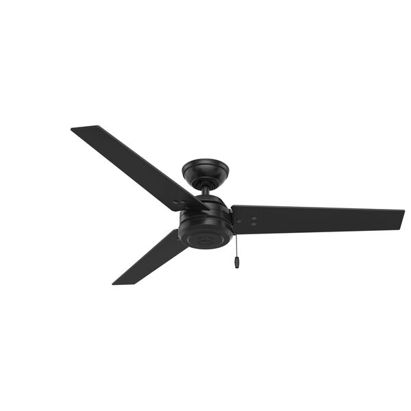 Cassius Matte Black 52-Inch Outdoor Ceiling Fan, image 1
